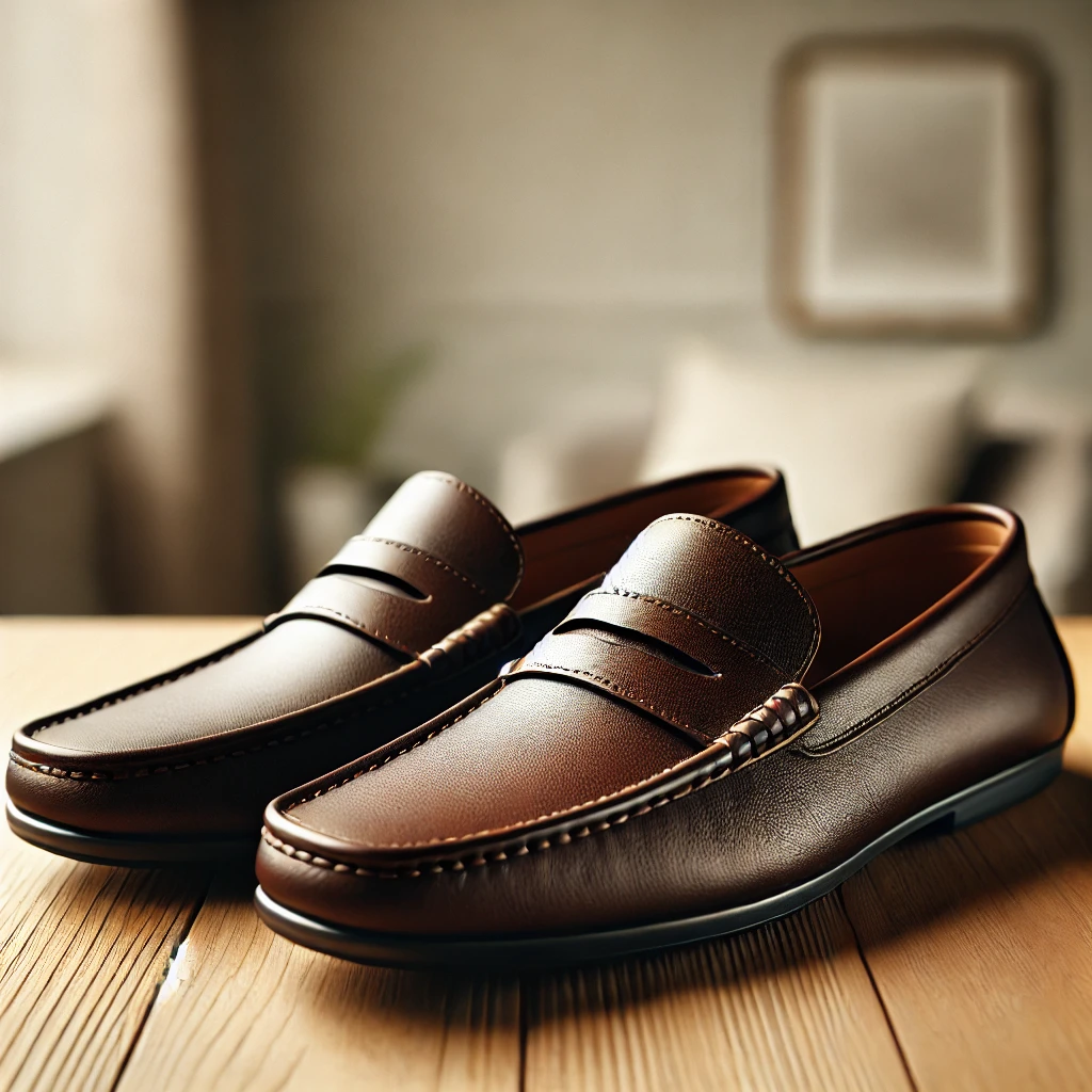 Leather Loafers 